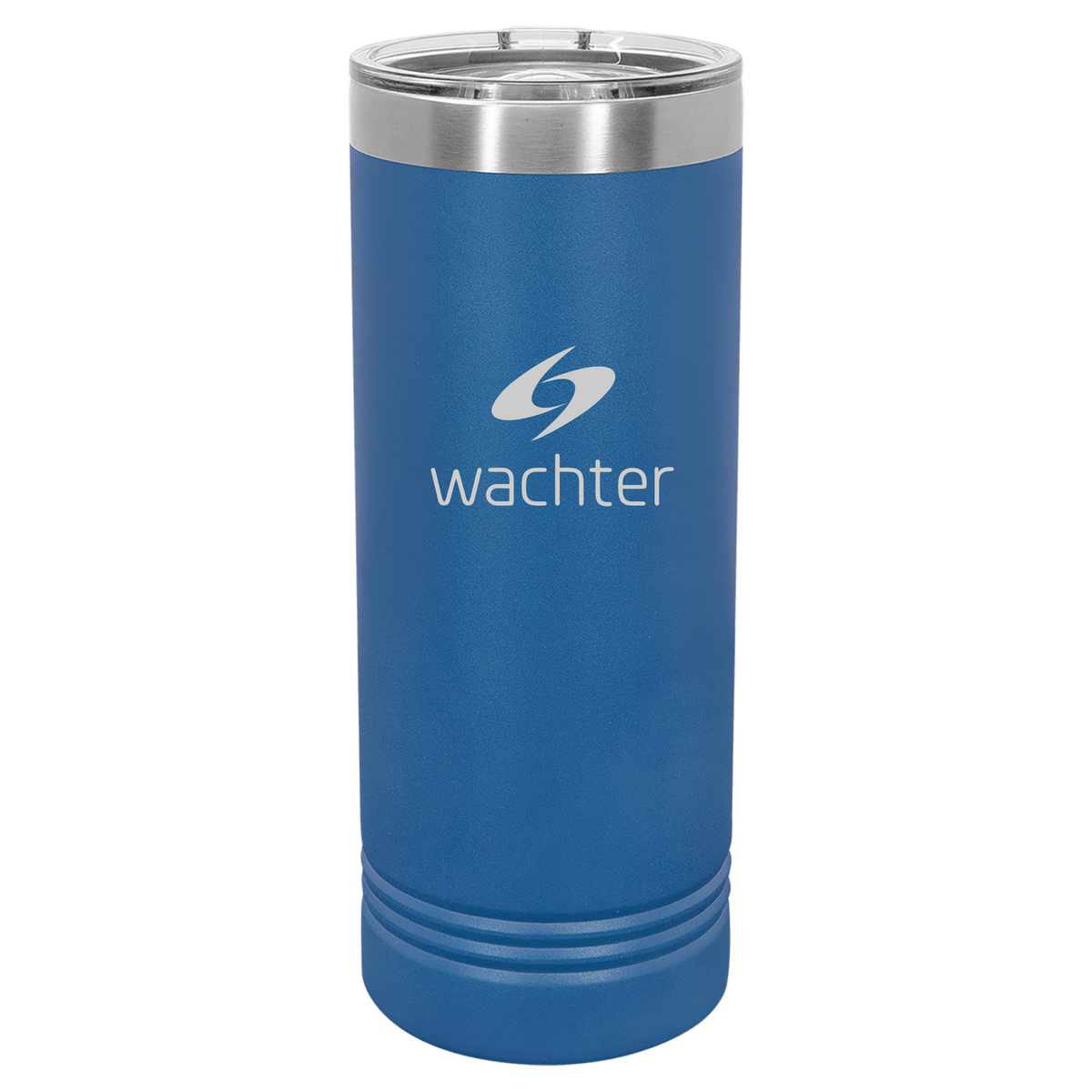 WACHTER - 22 oz. Royal Blue Skinny Tumbler With Slider Lid & Straw