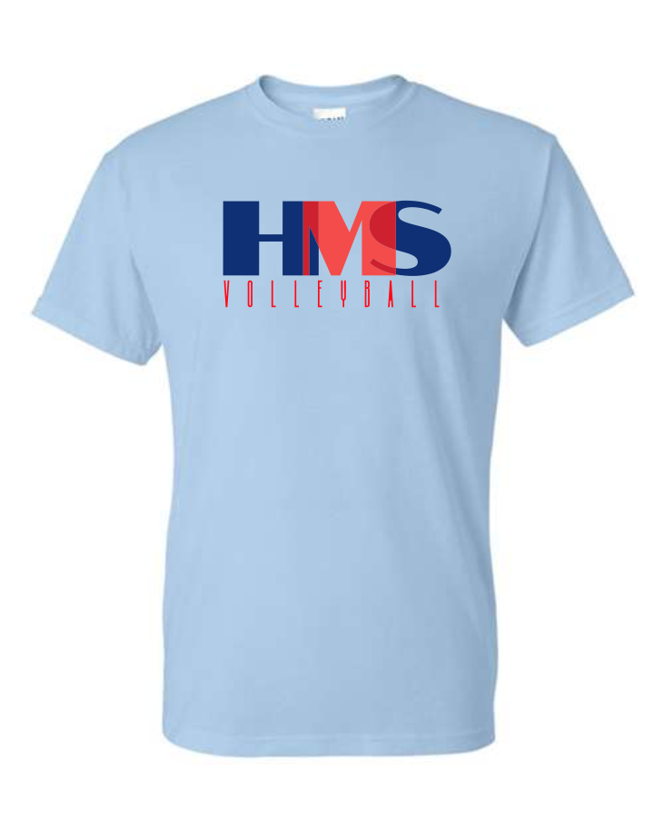 HMS | Gildan T-Shirt - LIGHT BLUE