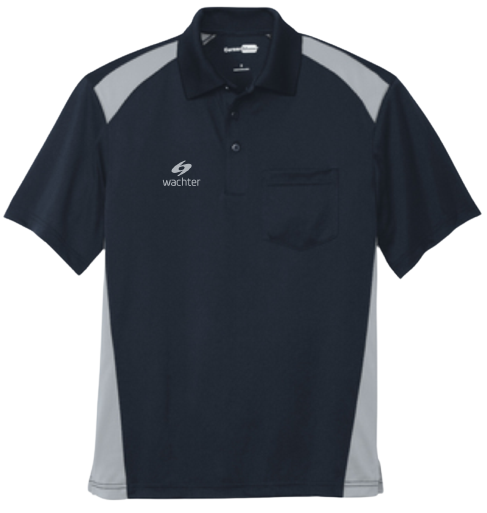 WACHTER - Snag-Proof Two Way Color Block Pocket Polo (CS416)