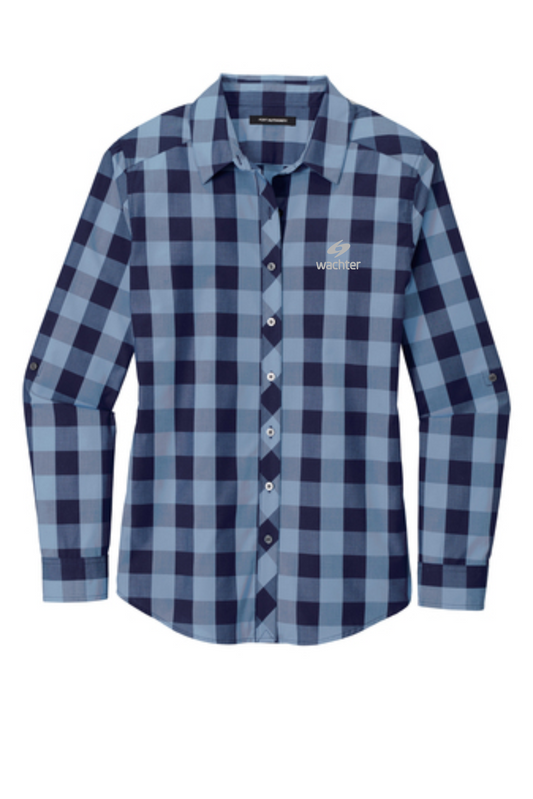 WACHTER -  ***LADIES*** Port Authority Everyday Plaid Shirt (LW670)
