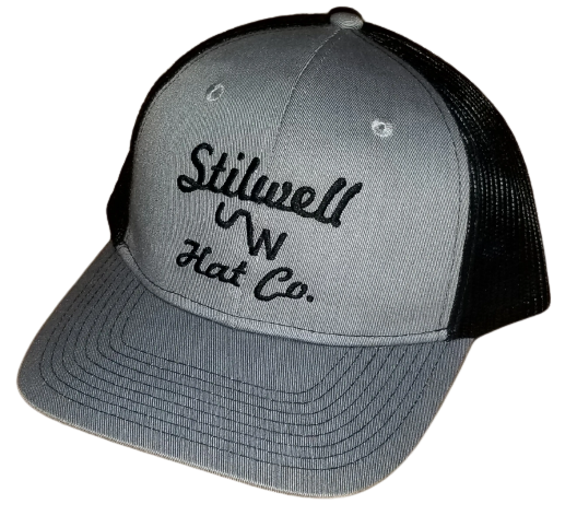 "SIMPLE STILWELL" - HEATHER GREY / BLACK - STILWELL HAT CO.